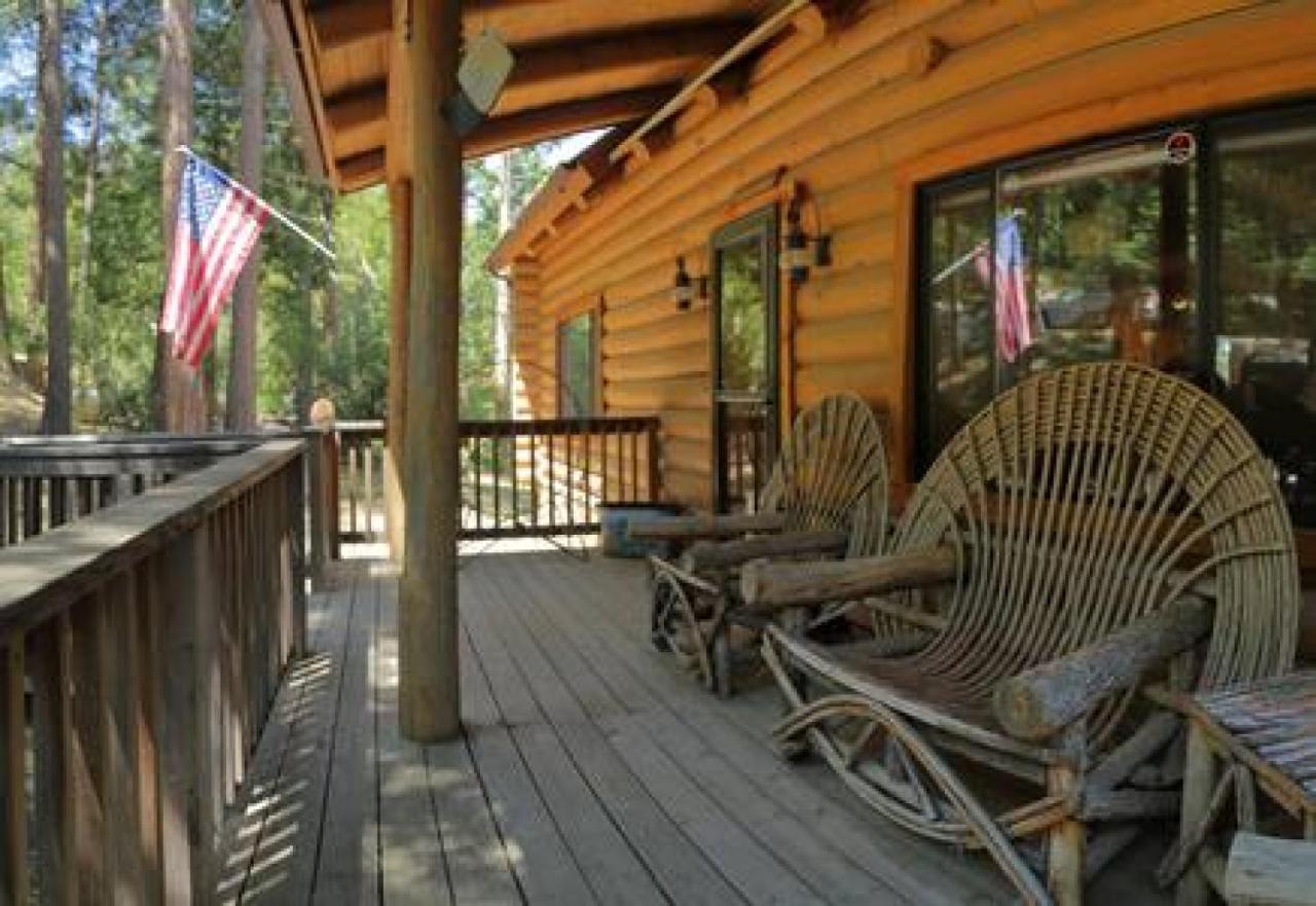 Eagles Nest - Natural Log Cabin With Guest House Idyllwild Esterno foto