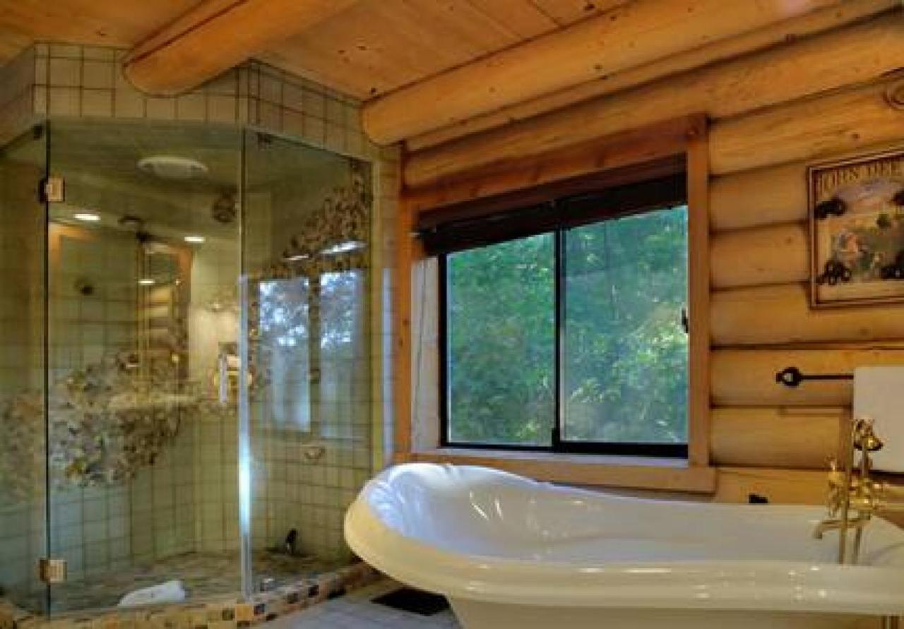 Eagles Nest - Natural Log Cabin With Guest House Idyllwild Esterno foto