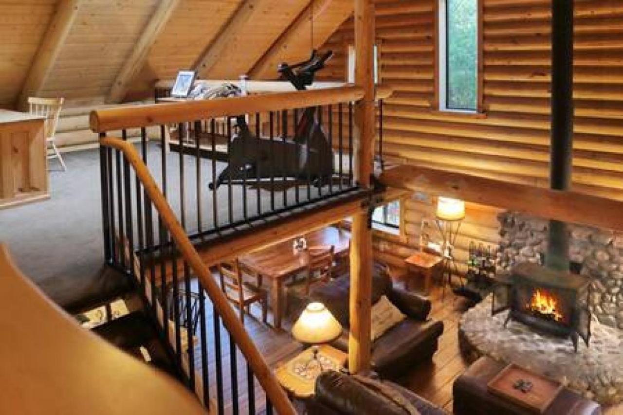 Eagles Nest - Natural Log Cabin With Guest House Idyllwild Esterno foto